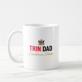 Caneca De Café Brasão de Armas de Trinidad | Orgulho Diário