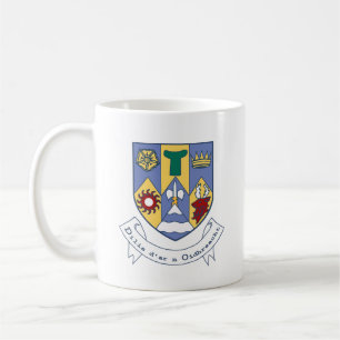 Caneca De Café Brasão de Armas do Condado de Clare, Irlanda Canec