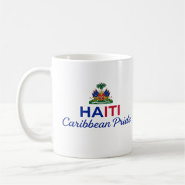 Caneca De Café Brasão de Armas do Haiti | Orgulho Diário