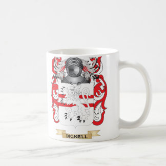 Caneca De Café Brasão de Bignell (crista da família)