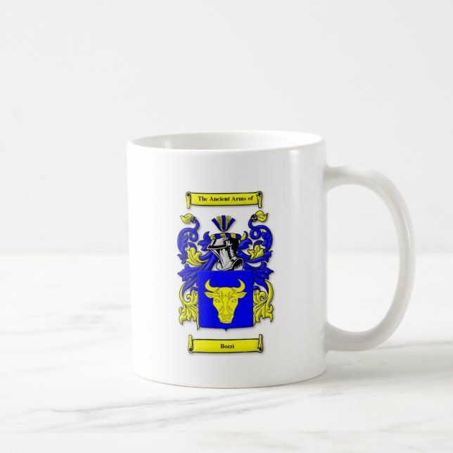 Caneca De Café Brasão de Bozzi (Direita)