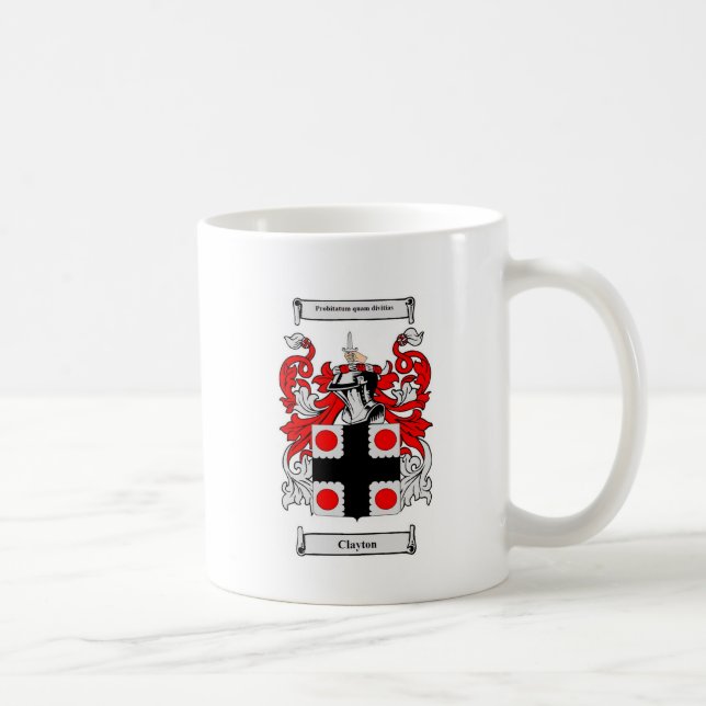 Caneca De Café Brasão de Clayton (Direita)