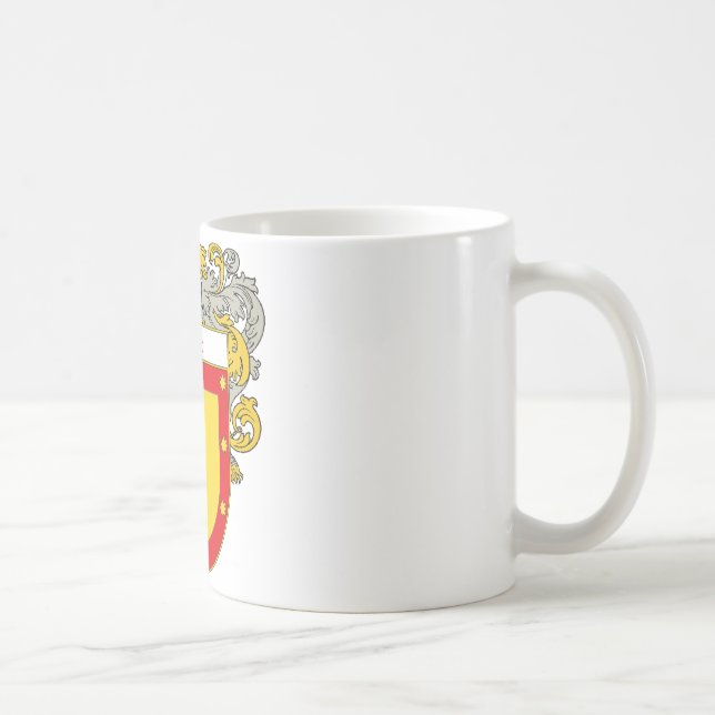 Caneca De Café Brasão de Cruz (envolvida) (Direita)