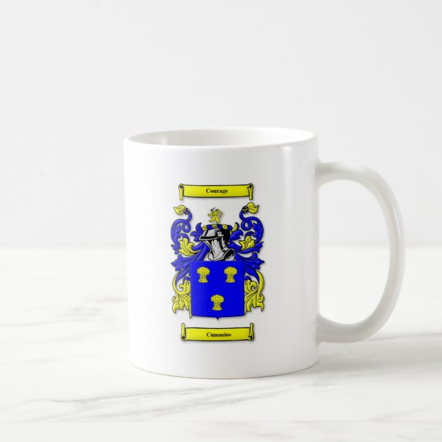 Caneca De Café Brasão de Cummins (Direita)