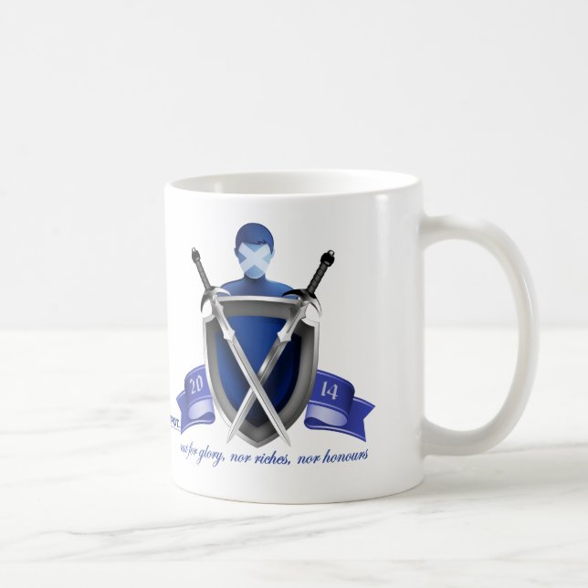 Caneca De Café Brasão de Cybernat (Direita)