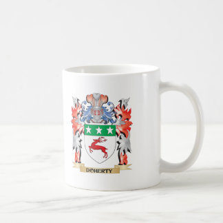 Caneca De Café Brasão de Doherty - crista da família