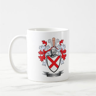 Caneca De Café Brasão de Fitzgerald