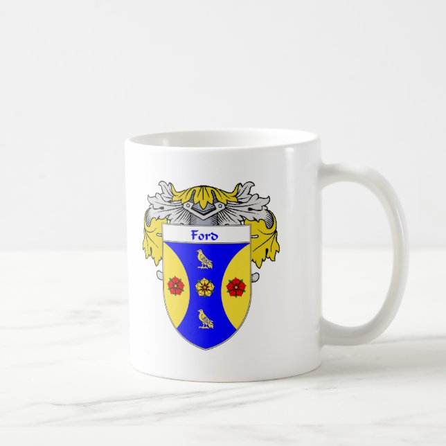 Caneca De Café Brasão de Ford (envolvida) (Direita)