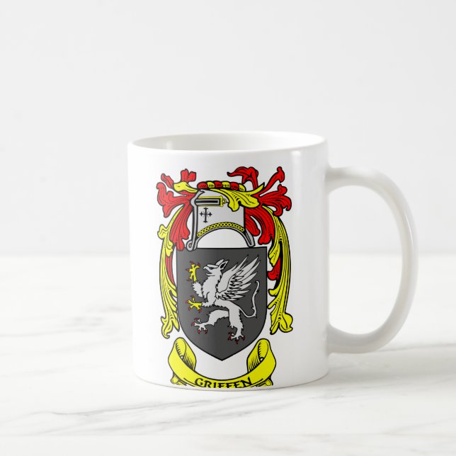 Caneca De Café Brasão de GRIFFEN (Direita)