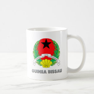 Caneca De Café Brasão de Guiné-Bissau
