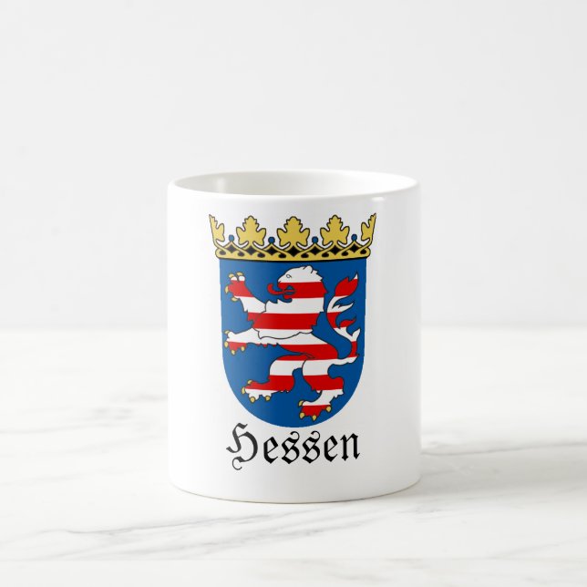 Caneca De Café Brasão de Hessen Wappen (Centro)