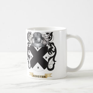 Caneca De Café Brasão de Kersten (crista da família)