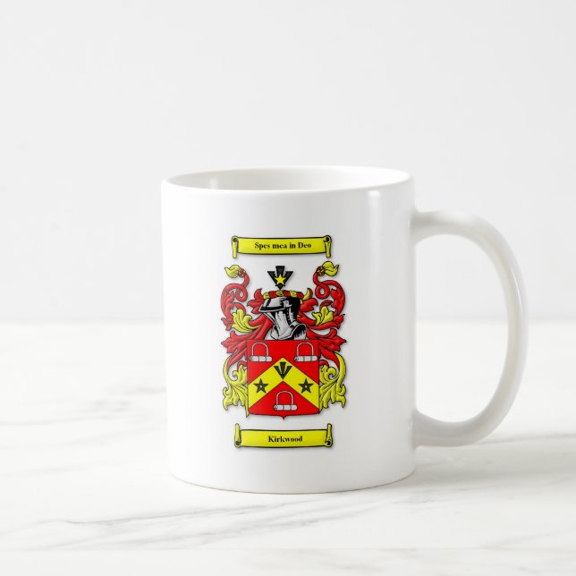 Caneca De Café Brasão de Kirkwood (Direita)