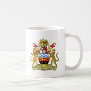 Caneca De Café Brasão de Malawi