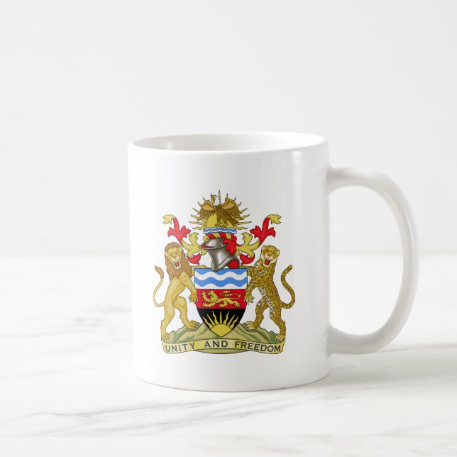 Caneca De Café Brasão de Malawi (Direita)