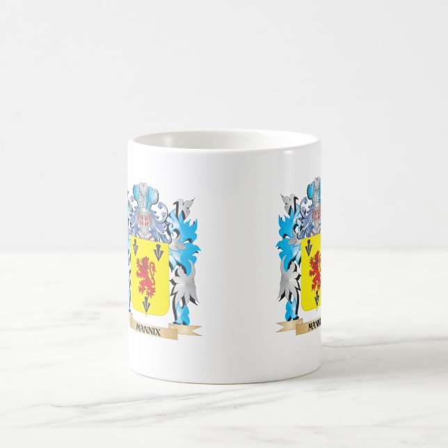 Caneca De Café Brasão de Mannix - crista da família (Centro)