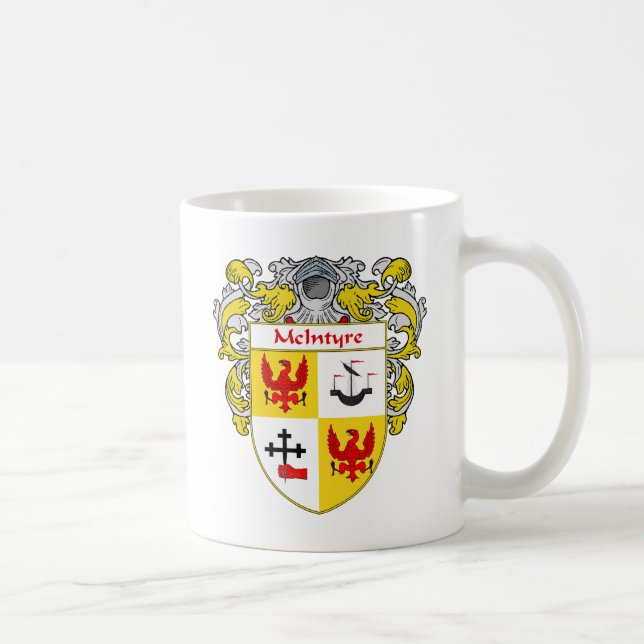Caneca De Café Brasão de McIntyre (envolvida) (Direita)
