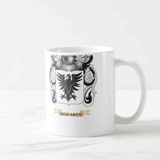 Caneca De Café Brasão de Moriarty (crista da família) (Direita)