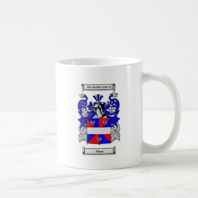 Caneca De Café Brasão de Pinzon (Direita)