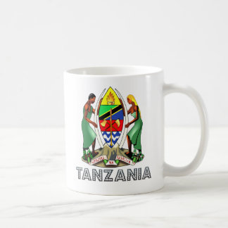Caneca De Café Brasão de Tanzânia