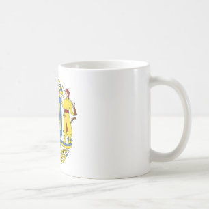Caneca De Café Brasão de Ucrânia