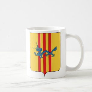 Caneca De Café Brasão de Vietnam sul