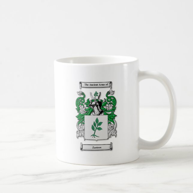 Caneca De Café Brasão de Zastrow (Direita)