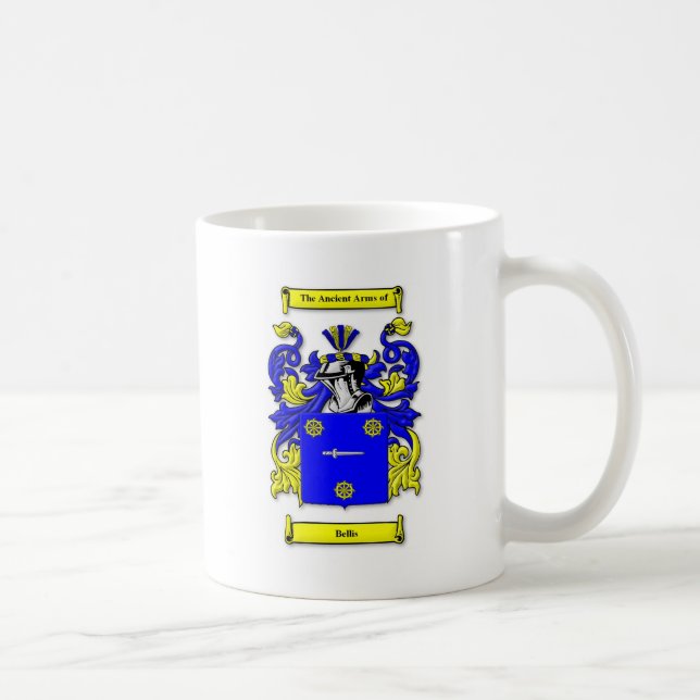 Caneca De Café Brasão do Bellis (Direita)