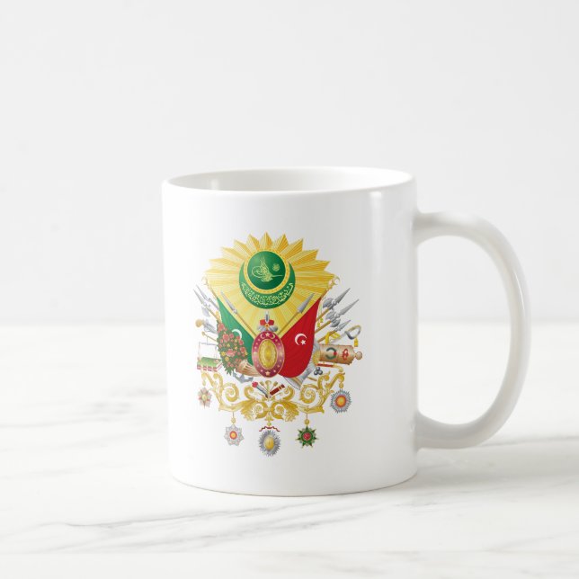 Caneca De Café Brasão do império otomano (Direita)