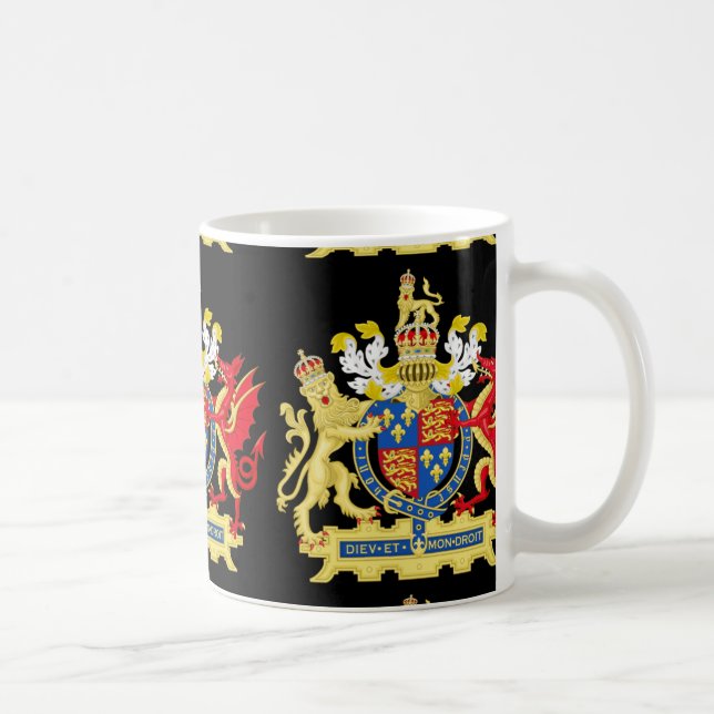 CANECA DE CAFÉ BRASÃO DO REI HENRY OITAVO (Direita)