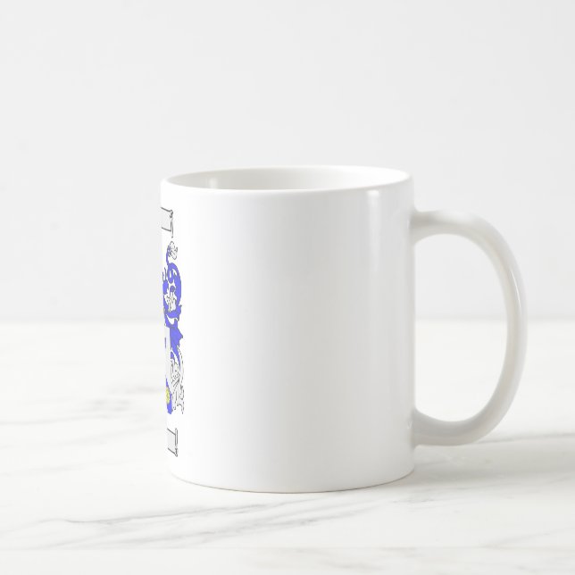 Caneca De Café Brasão (inglesa) de Clark (Direita)