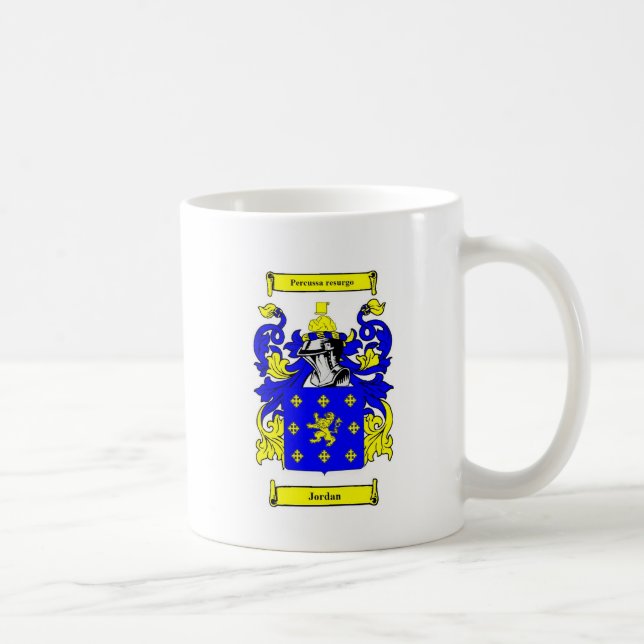 Caneca De Café Brasão (inglesa) de Jordão (Direita)