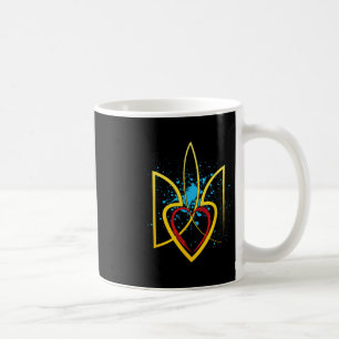Caneca De Café Brasão Nacional das Armas da Ucrânia Ucraniana Kie