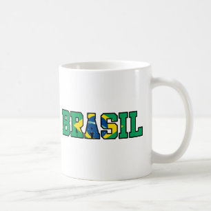 Caneca De Café Brasil