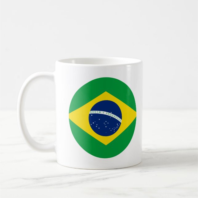 Caneca De Café Brasil (Esquerda)
