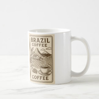Caneca De Café Brasil