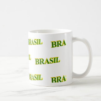 Caneca De Café Brasil 3D