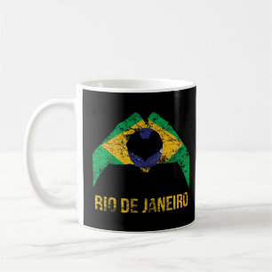 Caneca De Café Brasil: Cidade do Rio Viva Brasil