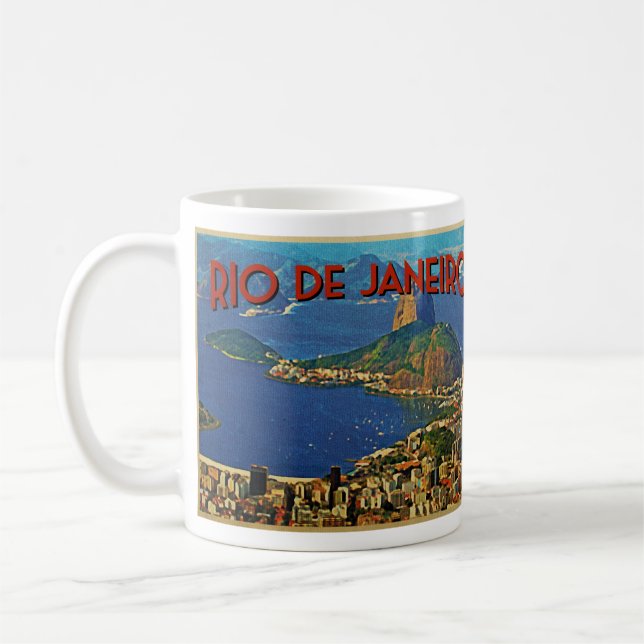 Caneca De Café Brasil do Rio de Janeiro (Esquerda)