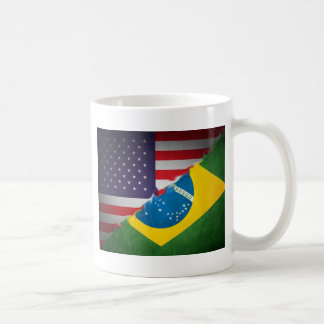 Caneca De Café Brasil e América