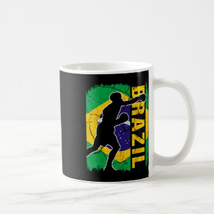 Caneca De Café Brasil: Equipe de in-a-box Bandeira Luvas de in-a-