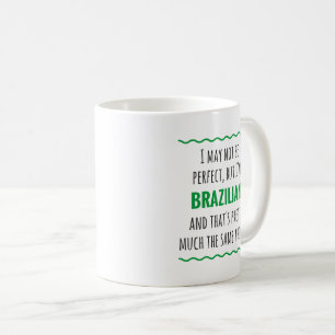 Caneca De Café Brasil: Mug Café Presente