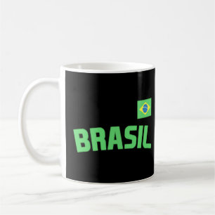 Caneca De Café Brasil Orgulho Brasil Bandeira Internacional C