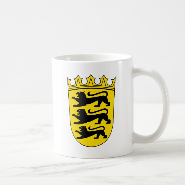 Caneca De Café Brasões pequenas de Baden-Württemberg (Direita)