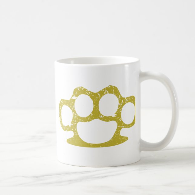 Caneca De Café Brass Knuckles (Direita)