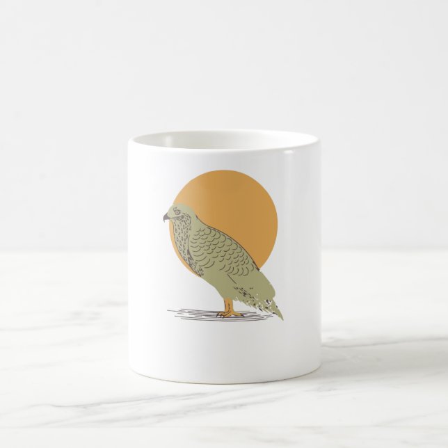 Caneca De Café Brave Buzzard (Centro)