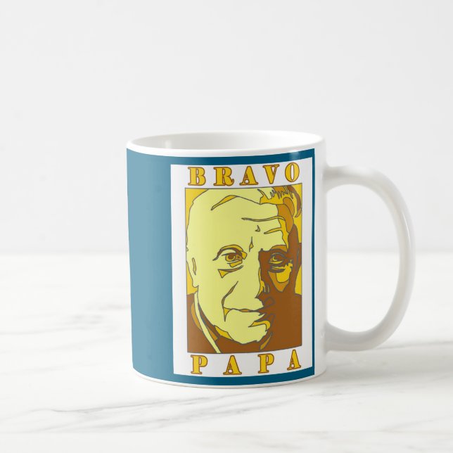 Caneca De Café Bravo Papa New Pe Benedict Xvi  (Direita)