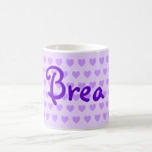 Caneca De Café Brea no roxo