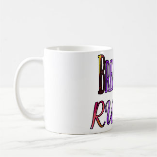 Caneca De Café Break The Rules - rebelde colorido