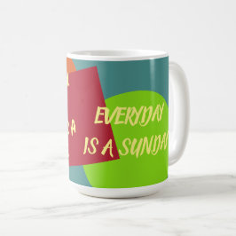 Caneca De Café Break Time Mug- Todo dia é domingo